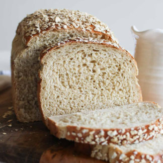 Honey Oatmeal Sourdough Sandwich Bread