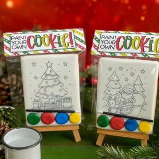 Christmas Paint Your Own Cookies