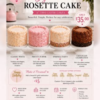 Signature Rosette Cake