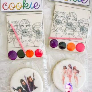 Paint-Your-Own Cookie Party Favours